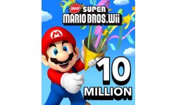 New Super Mario Bros Wii 10 millions