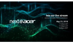 Next Acer live conference image