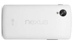 Nexus 5 rendu blanc head