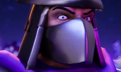 Nickelodeon All Star Brawl head Shredder