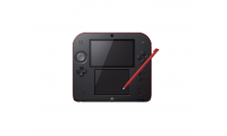 nintendo 2DS black red noire rouge