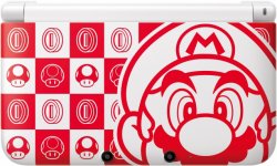 Nintendo 3DS XL Mario White Edition
