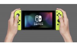 Nintendo Switch Joy Con Jaune images console