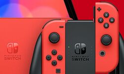 Nintendo Switch – Modèle OLED édition Mario (rouge) (2)