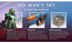 No Man's Sky pre order bonus