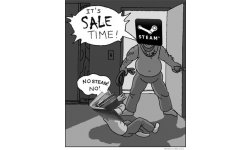 no steam no comic