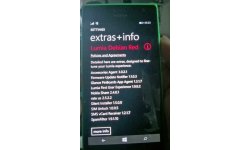 Nokia Lumia 730 Debian Red