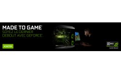 NVIDIA GTX geforce made to game 1920x455 fr
