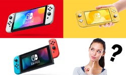 OLED LITE CLASSIC Switch miniature gamergen comparaison
