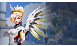 Overwatch Mercy Ange Blizzard Collectibles Statuette (1)