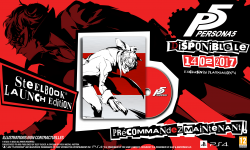 Persona 5 09 08 2016 steelbook