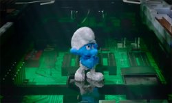 Pixels movie head