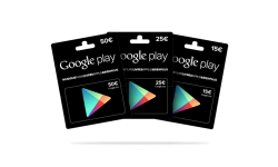 play card cartes cadeaux google play coupons