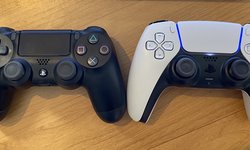 PlayStation 5 PS5 DualShock 4 comparaison DualSense manette