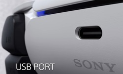 PlayStation 5 PS5 hardware manette DualSense port USB