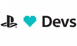 PlayStation Love Devs logo head