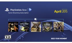 PlayStation Now avril 2015