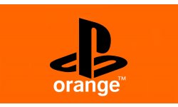 PlayStation PS Logo Orange