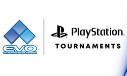 PlayStation Tournaments Tournoi EVO Community Championship series head logo