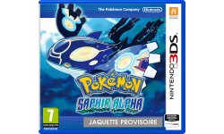 Poke?mon Saphir Alpha jaquette provisoire