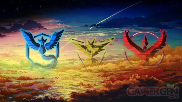 Pokémon GO PoGO légendaires teams GG