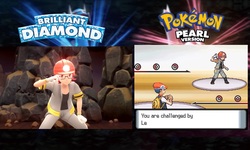 Pokémon Diamant Étincelant Perle Scintillante head comparaison GameXplain