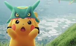 Pokémon GO 22 05 2020 Pikachu Rayquaza head