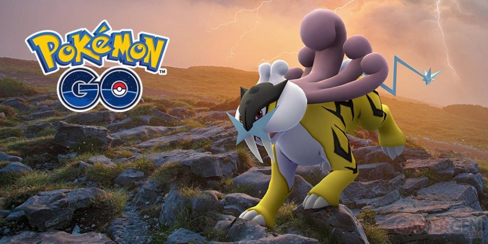 Pokémon GO Études récompenses légendaire Raikou