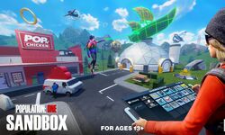 POPULATION ONE Sandbox Key Art