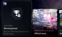 Premier aperçu de l'interface PlayStation 5