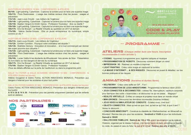 Programme code and play 2017