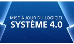 PS4 PlayStation Mise à jour logiciel 4 0 head