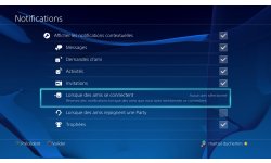 PS4 PlayStation tuto notification amis tutoreils images (3)