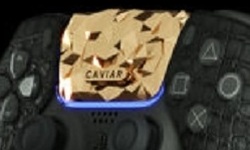 PS5 Or Caviar Manette Crocodile