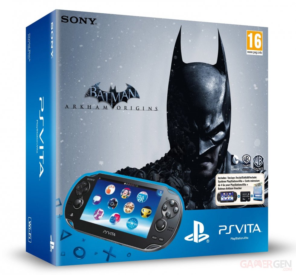 PSVita Bundle Pack Batman Arkham Origins 07.10.2013.