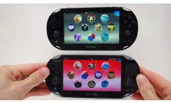 PSVita PlayStation New comparaison 1000 et 2000 slim normal Sony Japan Event 09.09.2013 (9)