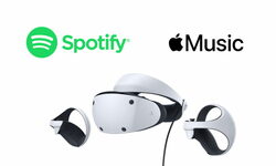 PSVR 2 Spotify Apple Music 860x484