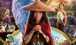 Raya et le dernier dragon poster affiche