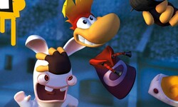 Rayman contre les Lapins Crétins head
