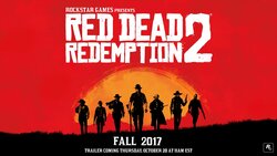 Red Dead Redemption 2 Rockstar Games image annonce 18 10 2016