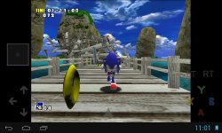 reicast screenshot emulateur dreamcast sonic
