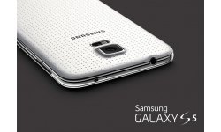 rendu visuel Samsung Galaxy S5 shimmery white blanc (2)