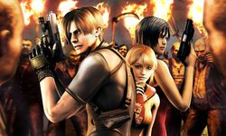 Resident Evil 4 head banner