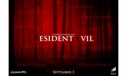 Resident Evil Film Affiche Poster Personnages