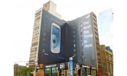 samsung galaxy SIII billboard NYC