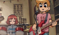 Scott Pilgrim Takes Off head