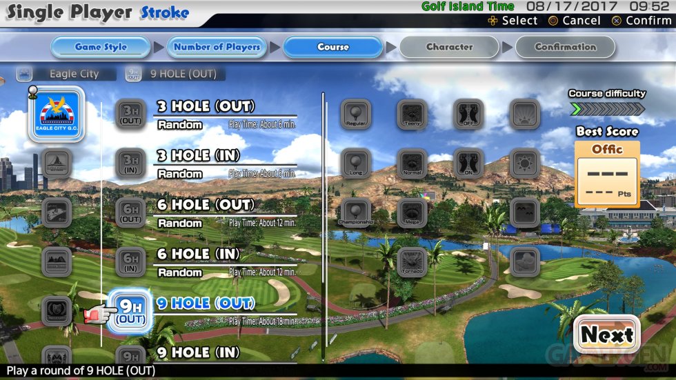 screenshots lancement Everybody Golf (22)