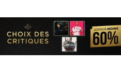 SOLDES PlayStation Store banner head Choix des Critiques