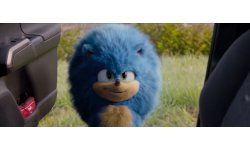 Sonic le film fluffy Sonic head