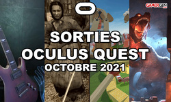 Sorties du mois Oculus vignette octobre 2021